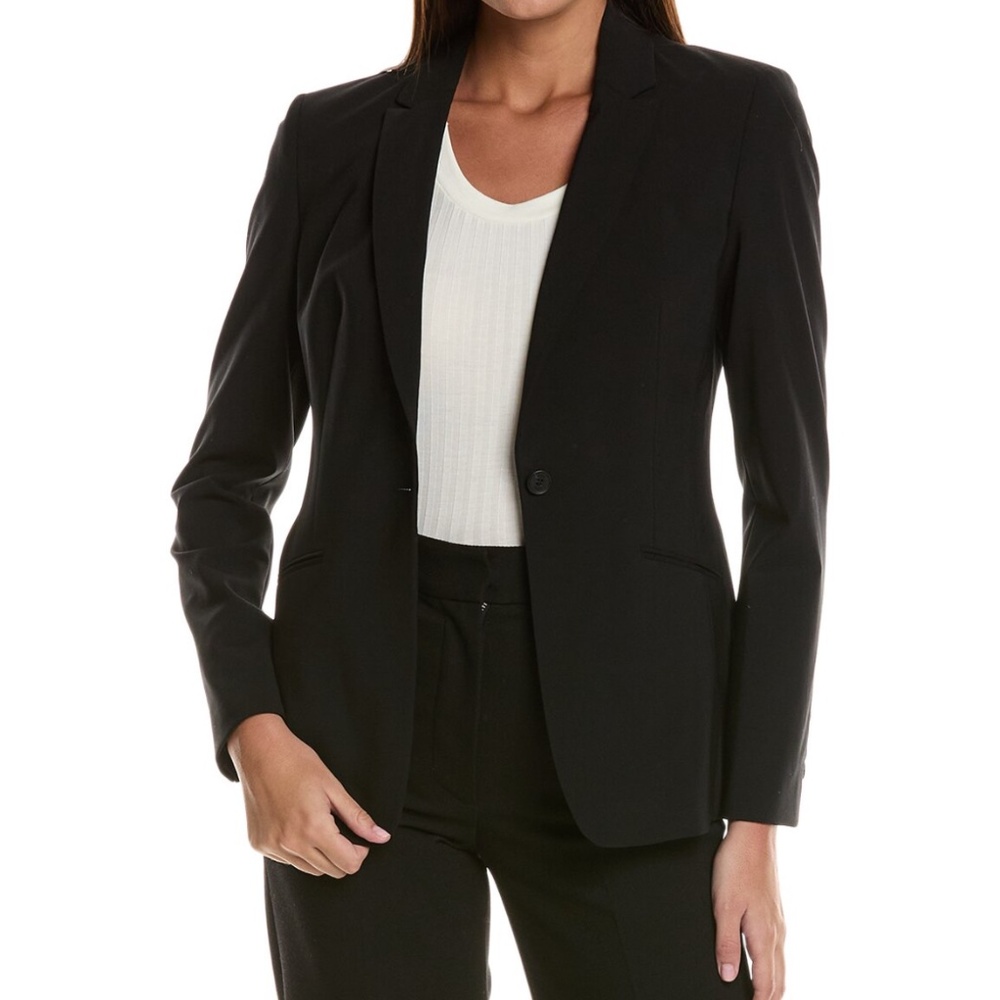 Boss by Hugo Boss Jabina Tropical Wool Blazer Size 14